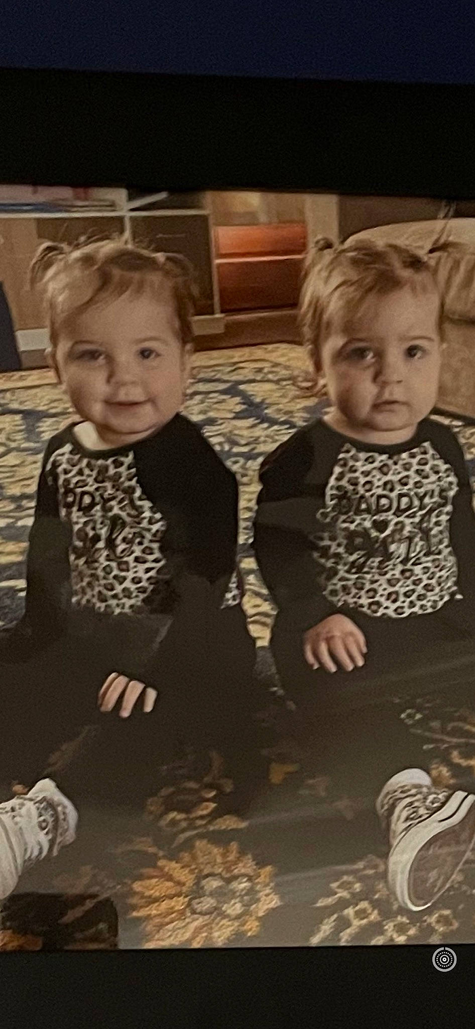 Caroline joined the competition — help win amazing prizes! baby, baby_toddler_clothing, child, floor, flooring, fun, happy, human, interaction, iris, joy, mammal, monochrome, monochrome_photography, pattern, person, sitting, smile, snapshot, standing