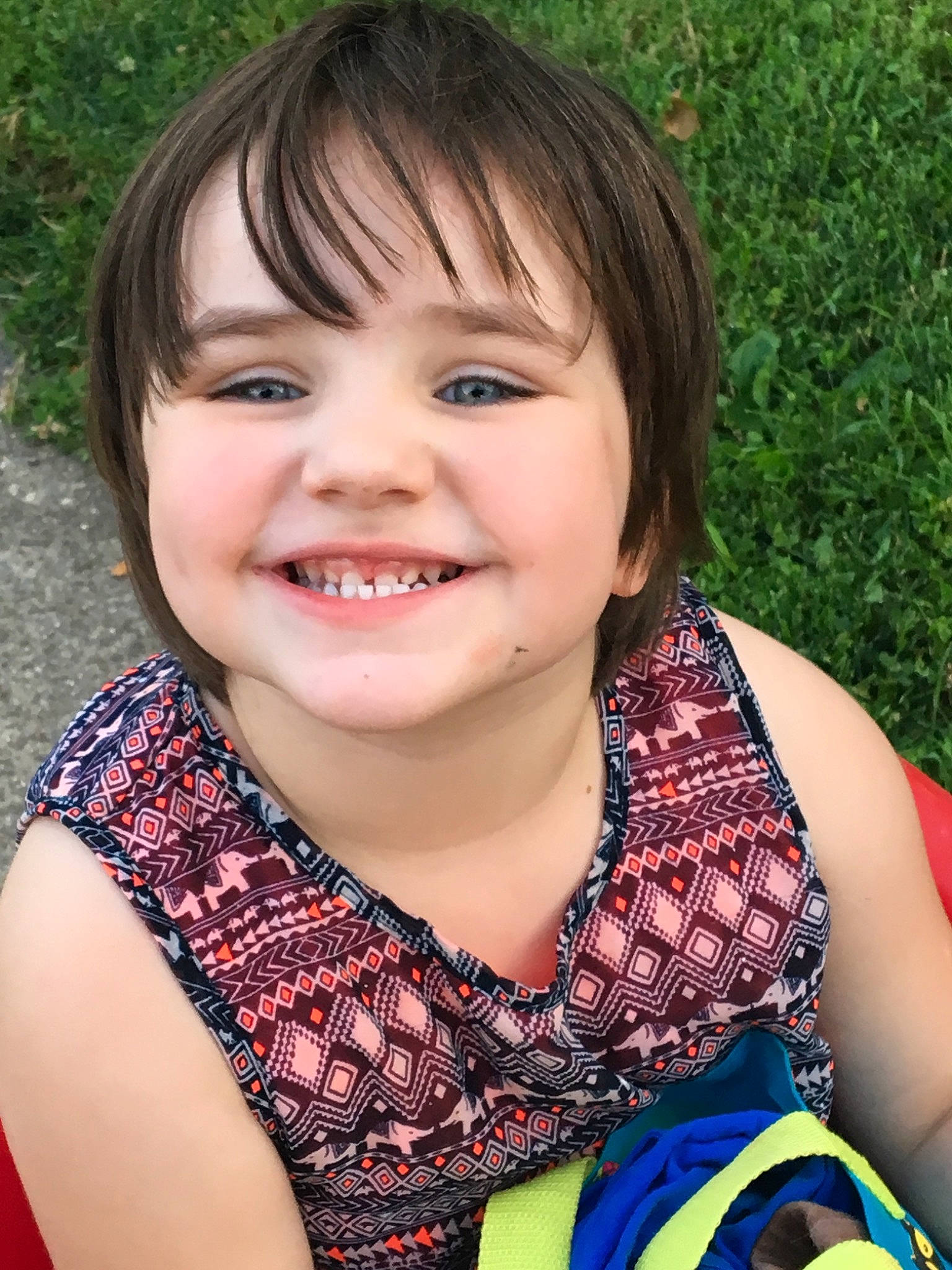 Aubriella is registered to the contest to win money with this photo: beauty, brown_hair, child, child_model, chin, face, facial_expression, hair, hairstyle, happy, joy, lip, person, portrait, portrait_photography, skin, smile, tooth