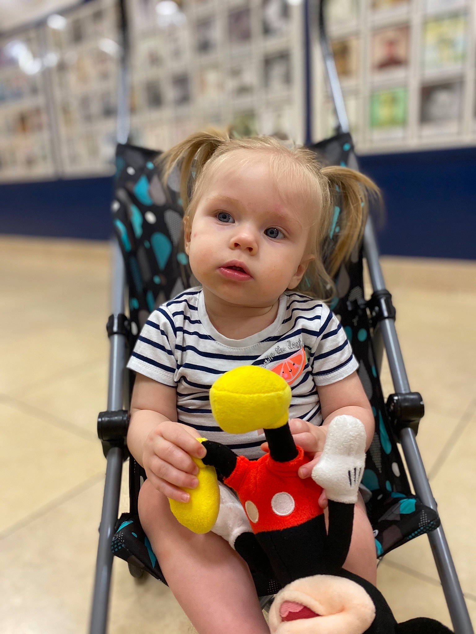 Addalyn joined the competition — help win amazing prizes! baby, baby_carriage, baby_products, child, person, play, product, sitting, skin, smile, toddler, vacation, vehicle