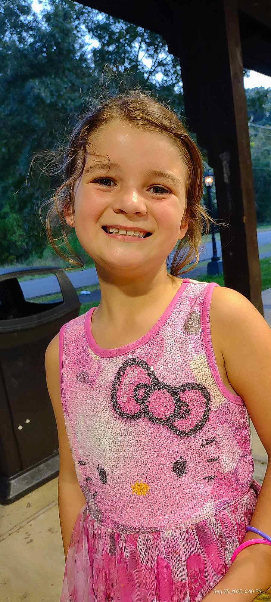 Josie is registered to the contest to win money with this photo: beauty, chin, cool, eyebrow, face, facial_expression, fun, hairstyle, happy, iris, joy, lip, neck, organ, person, pink, shoulder, skin, sleeve, smile