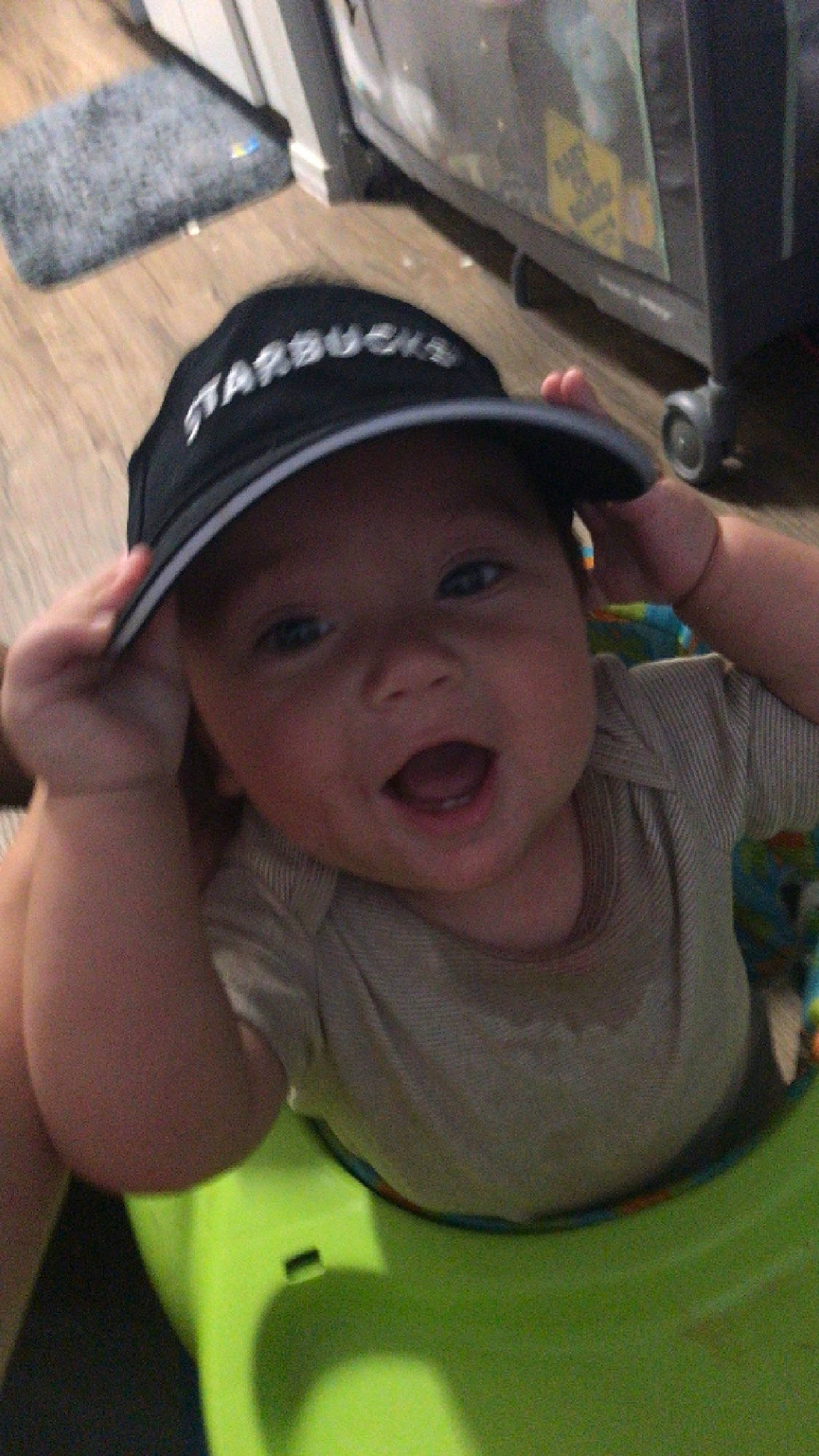 Cylus joined the competition — help win amazing prizes! arm, baby, baseball_cap, cap, child, cool, facial_expression, fashion_accessory, fun, happy, hat, headgear, headwear, leisure, lip, mouth, nose, person, skin, smile