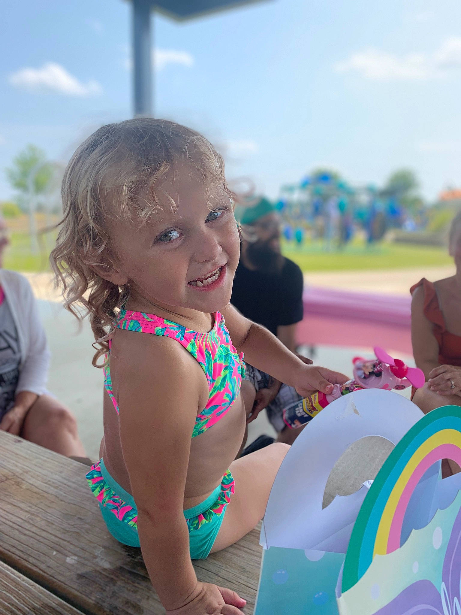 Avonna is registered to the contest to win money with this photo: baby, child, cloud, event, facial_expression, fun, happy, joy, leisure, outdoor_recreation, people_on_beach, person, recreation, sand, skin, sky, smile, summer, sunlight, swimwear