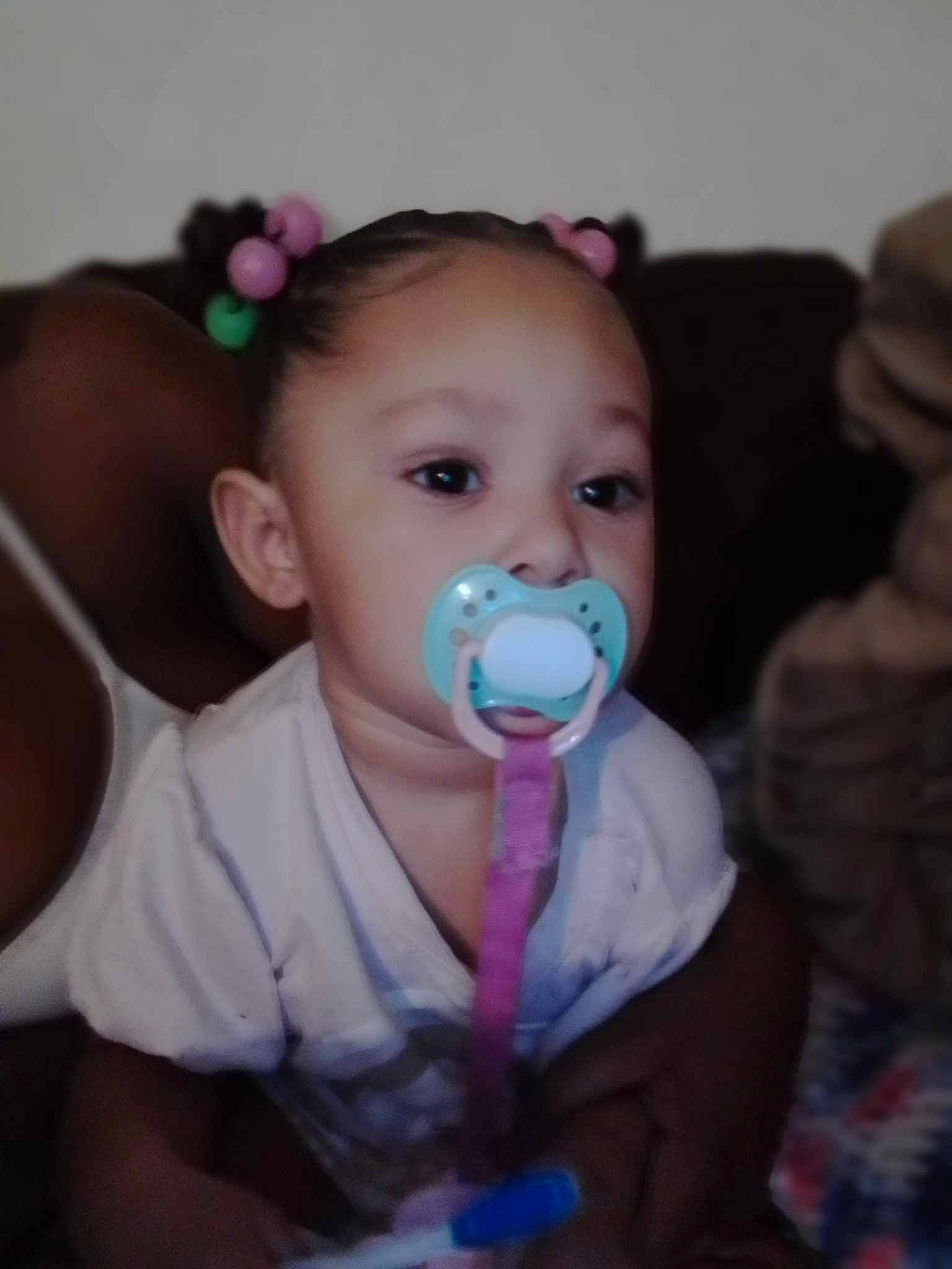 Luna joined the competition — help win amazing prizes! baby, baby_toddler_clothing, cheek, child, drinkware, ear, eyebrow, eyelash, fun, hairstyle, happy, head, human_body, iris, lip, neck, nose, person, skin, sleeve