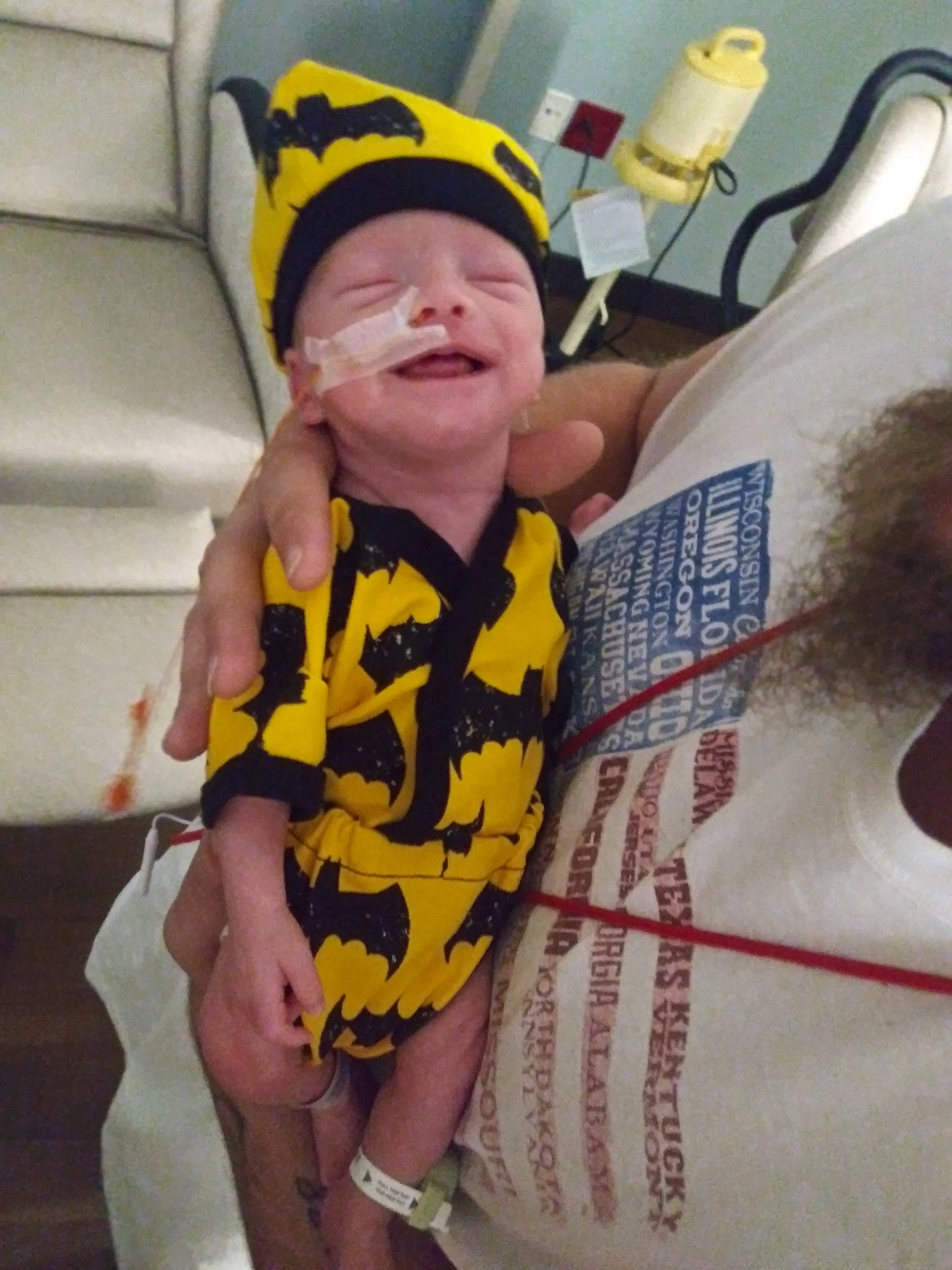 Stoney is registered to the contest to win money with this photo: child, costume, person