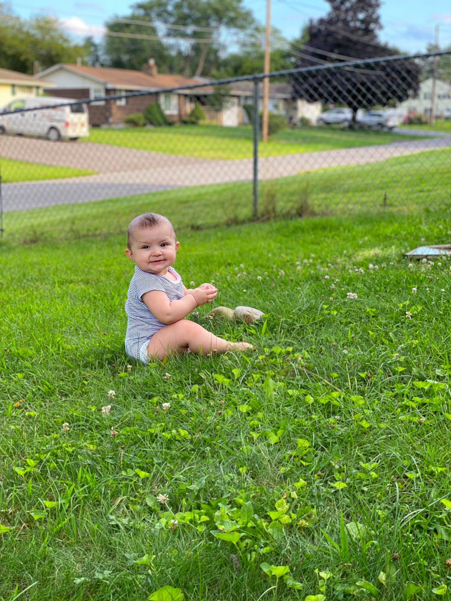Valencia joined the competition — help win amazing prizes! baby, baby_toddler_clothing, child, flower, fun, grass, grass_family, grassland, groundcover, happy, joy, landscape, lawn, leisure, meadow, people_in_nature, person, plant, shrub, sky