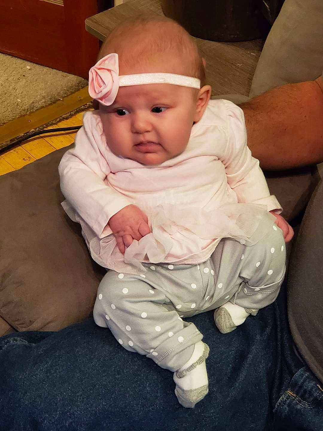 Madilyn is registered to the contest to win money with this photo: baby, cheek, child, headwear, person, skin, toddler