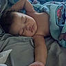 baby, bed, blanket, child, comfort, cozy, cute, face, hand, indoors, infant, nap, peaceful, portrait, relaxation, rest, skin, sleeping, soft, toddler
