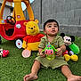 baby, ball, face, football, grass, head, lawn, machine, outdoorplayarea, outdoors, person, photography, plant, playarea, portrait, soccer, soccerball, sphere, toy, wheel