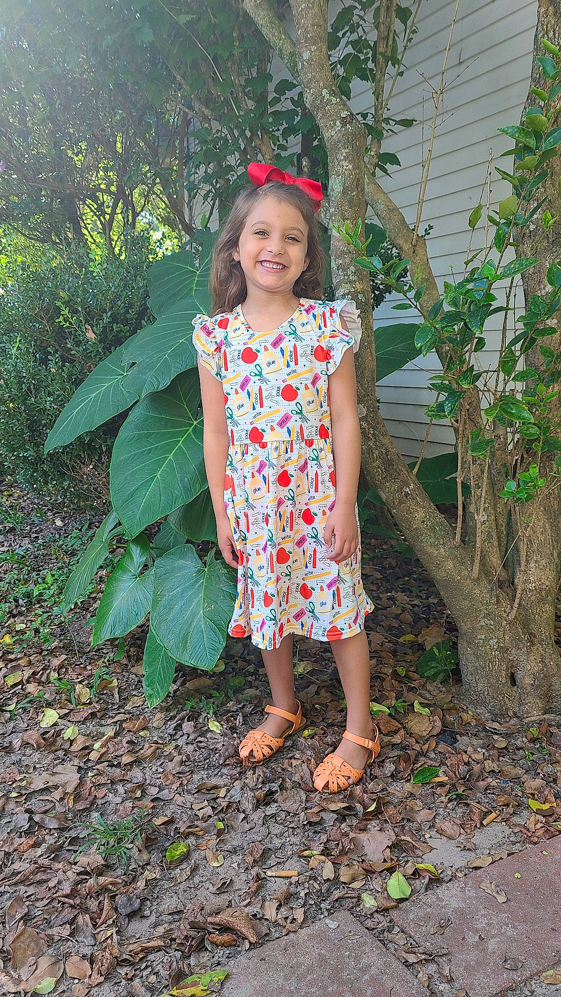 Kingsley joined the competition — help win amazing prizes! adaptation, baby_toddler_clothing, day_dress, face, grass, hair, happy, head, joy, leaf, magenta, one_piece_garment, pattern, people_in_nature, person, pink, plant, sleeve, smile, terrestrial_plant