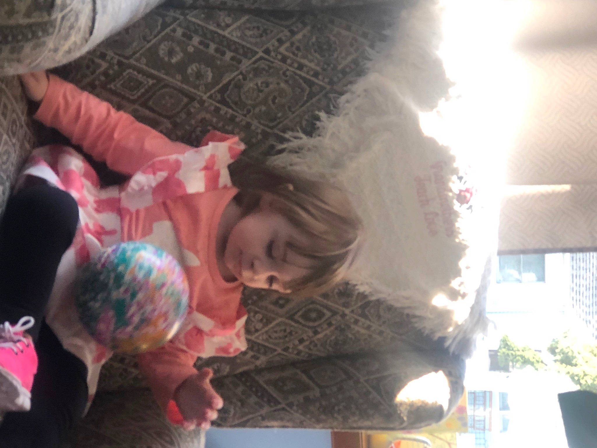 Isabella Rose joined the competition — help win amazing prizes! baby, child, cloud, comfort, event, fun, happy, leisure, person, plant, play, room, sitting, toddler, tree, vacation, water, window