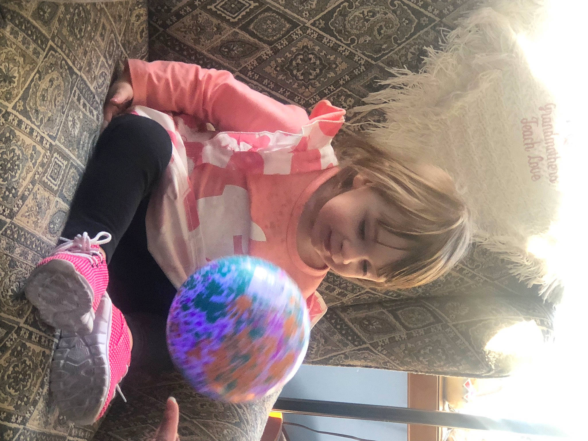 Isabella Rose is registered to the contest to win money with this photo: child, event, flash_photography, fun, glass, happy, human_leg, leisure, liquid_bubble, magenta, party_supply, pattern, person, pink, sitting, water