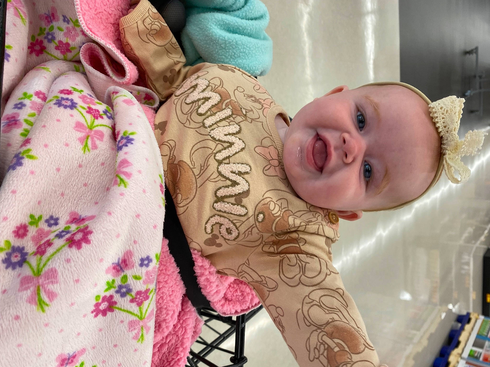 Alora joined the competition — help win amazing prizes! baby, comfort, drinkware, eye, eyebrow, eyelash, finger, happy, head, human_body, mouth, organ, person, pink, skin, sleeve, smile, tattoo, temporary_tattoo, textile