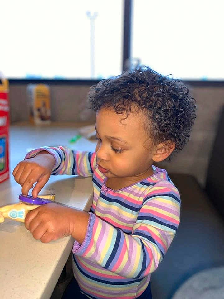 Breasha is registered to the contest to win money with this photo: baby, child, person, play, toddler