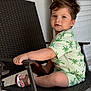 boy, casual, chair, child, clothing, expression, face, footwear, hair, hand, outdoor, portrait, relaxing, sandals, seat, shorts, skin, toddler, tshirt, wicker