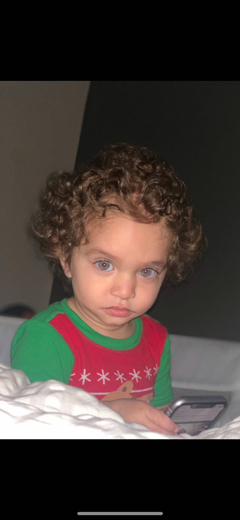 Eli joined the competition — help win amazing prizes! baby_toddler_clothing, cheek, child, eyelash, flash_photography, fun, hairstyle, happy, iris, nose, person, portrait_photography, room, sitting, skin, t_shirt, toddler