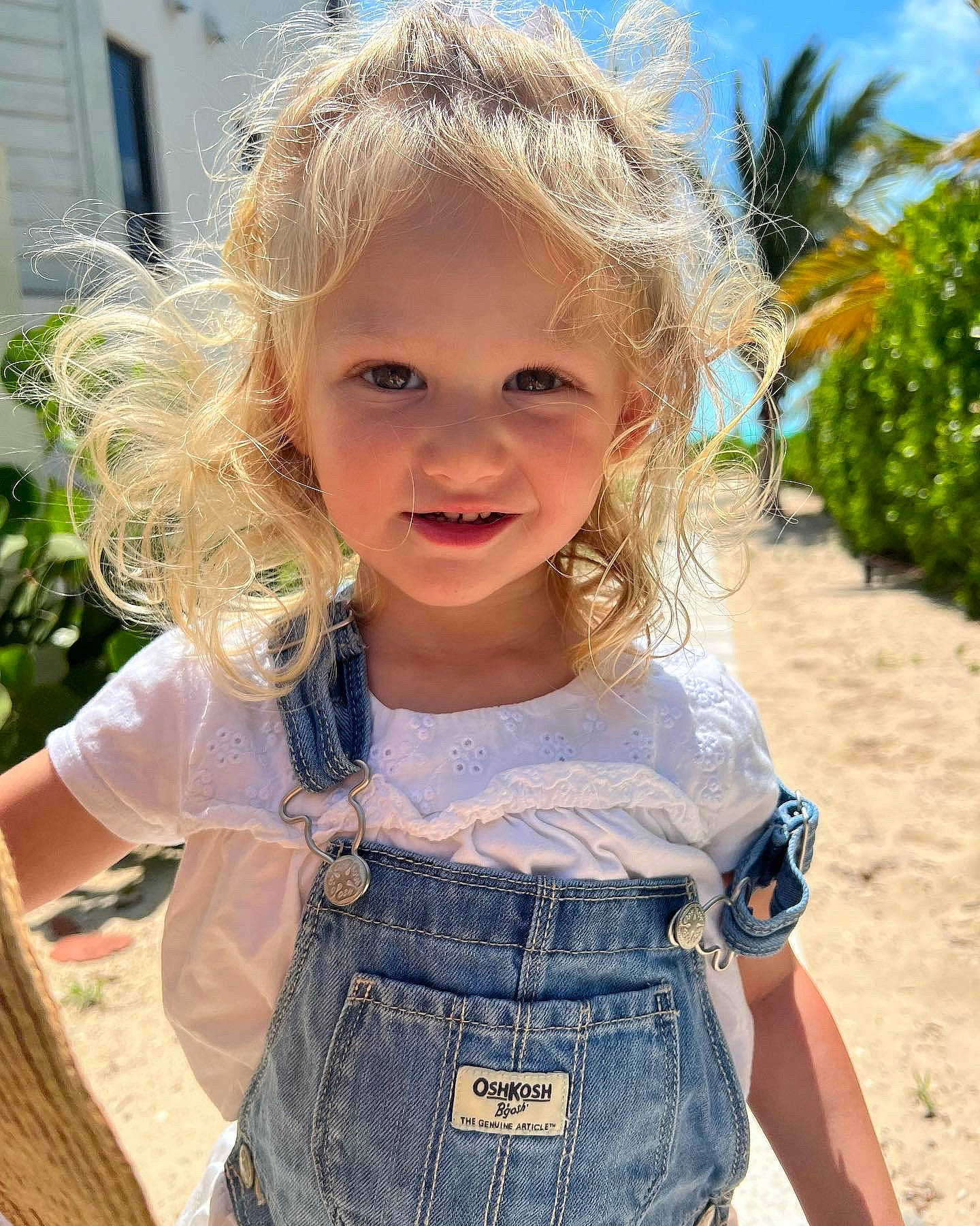 Kiara joined the competition — help win amazing prizes! azure, baby_toddler_clothing, beauty, cool, electric_blue, eye, fun, grass, hairstyle, happy, iris, joy, people_in_nature, person, plant, skin, sky, sleeve, smile, summer