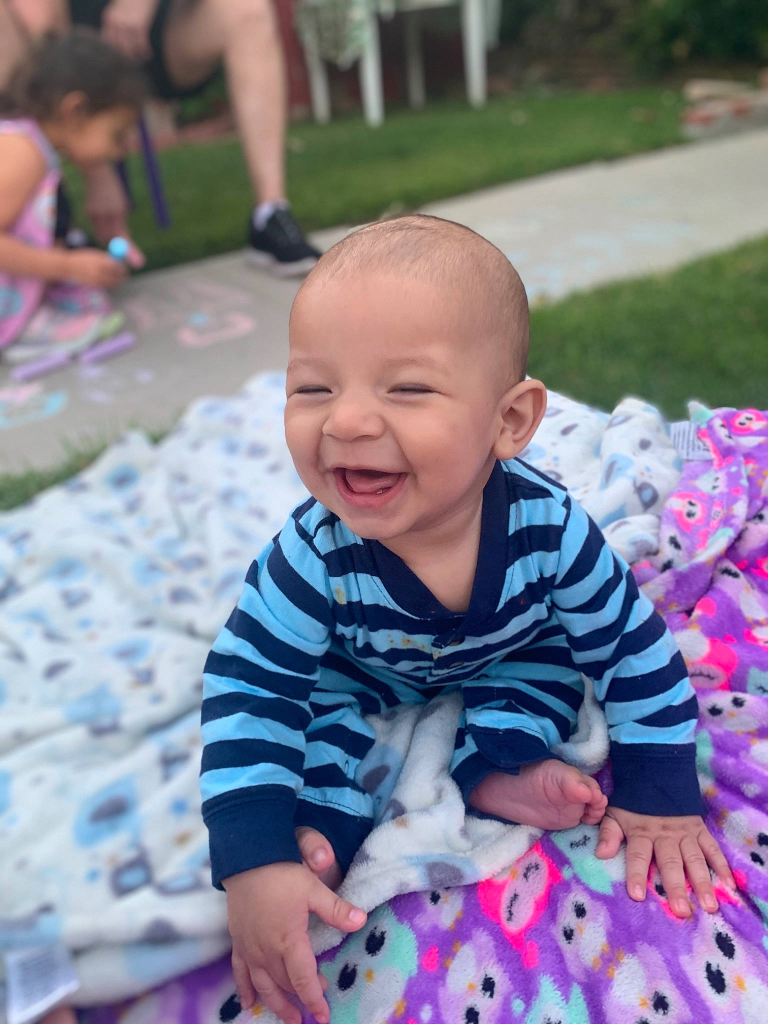 Elijah joined the competition — help win amazing prizes! baby, birthday, cheek, child, face, grass, happy, head, joy, leisure, party, people, person, pink, play, recreation, sitting, skin, smile, summer