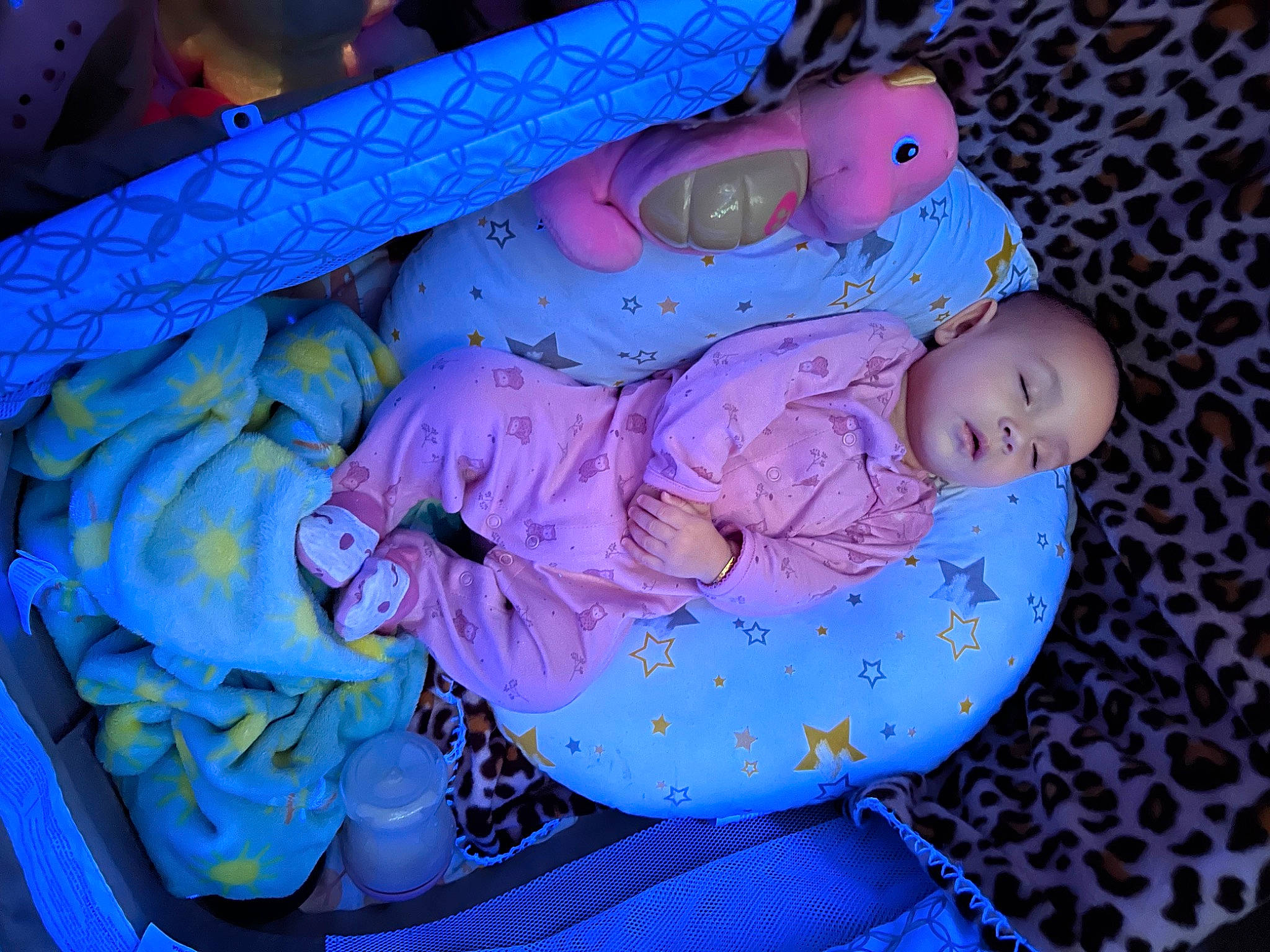 Davina joined the competition — help win amazing prizes! baby, baby_products, baby_toddler_clothing, blue, child, electric_blue, event, flower, human_body, icing, magenta, organism, pattern, person, petal, plant, purple, toddler, violet