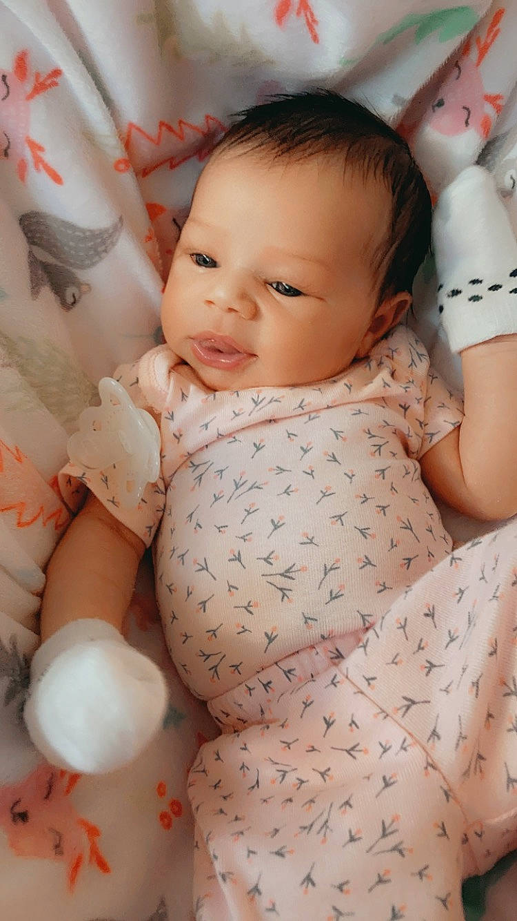 Janiyah joined the competition — help win amazing prizes! baby, baby_products, baby_toddler_clothing, baby_toys, cheek, child, ear, eye, human, lip, party_supply, peach, person, skin, toddler, toy, trunk