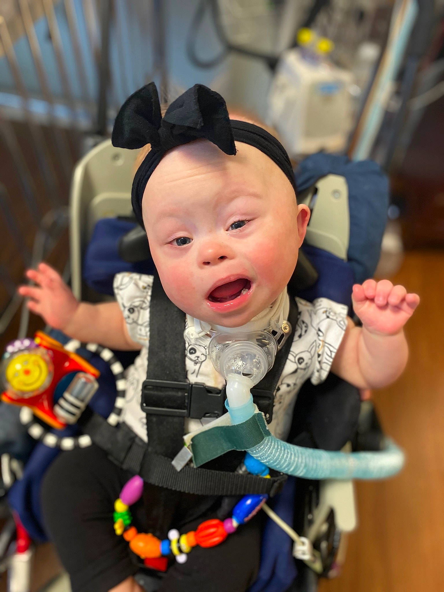 Alaine joined the competition — help win amazing prizes! baby, baby_products, cheek, child, ear, happy, person, skin, surprise, toddler