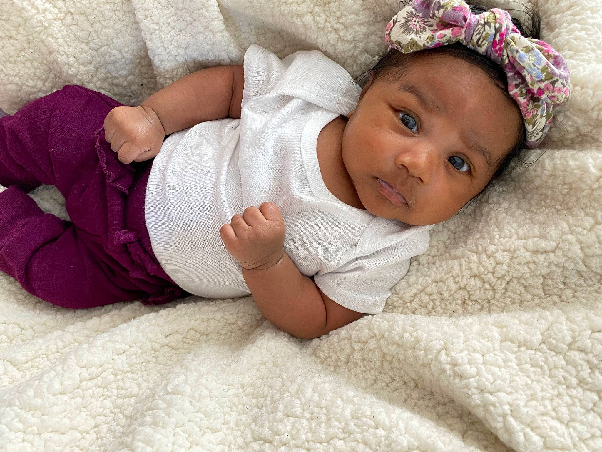 Kylyn is registered to the contest to win money with this photo: baby, baby_sleeping, baby_toddler_clothing, bedding, cheek, child, comfort, eye, face, foot, head, headgear, human_leg, linens, person, pink, skin, sleeve, sock, textile