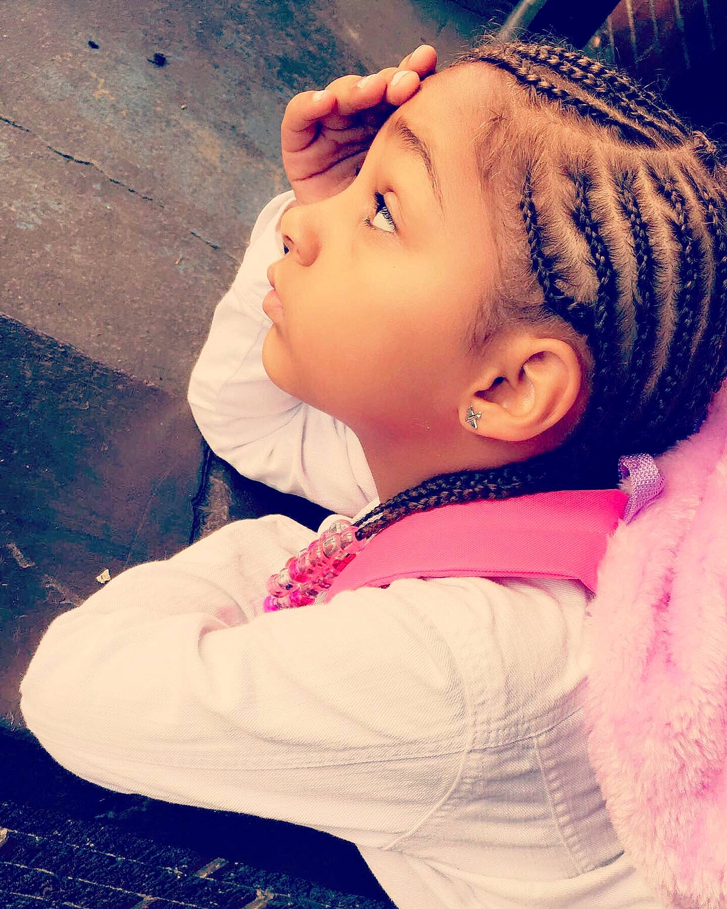 Anya joined the competition — help win amazing prizes! beauty, cheek, child, chin, cool, eye, eyebrow, face, facial_expression, forehead, hair, hairstyle, head, headwear, lip, nose, person, pink, skin, sky