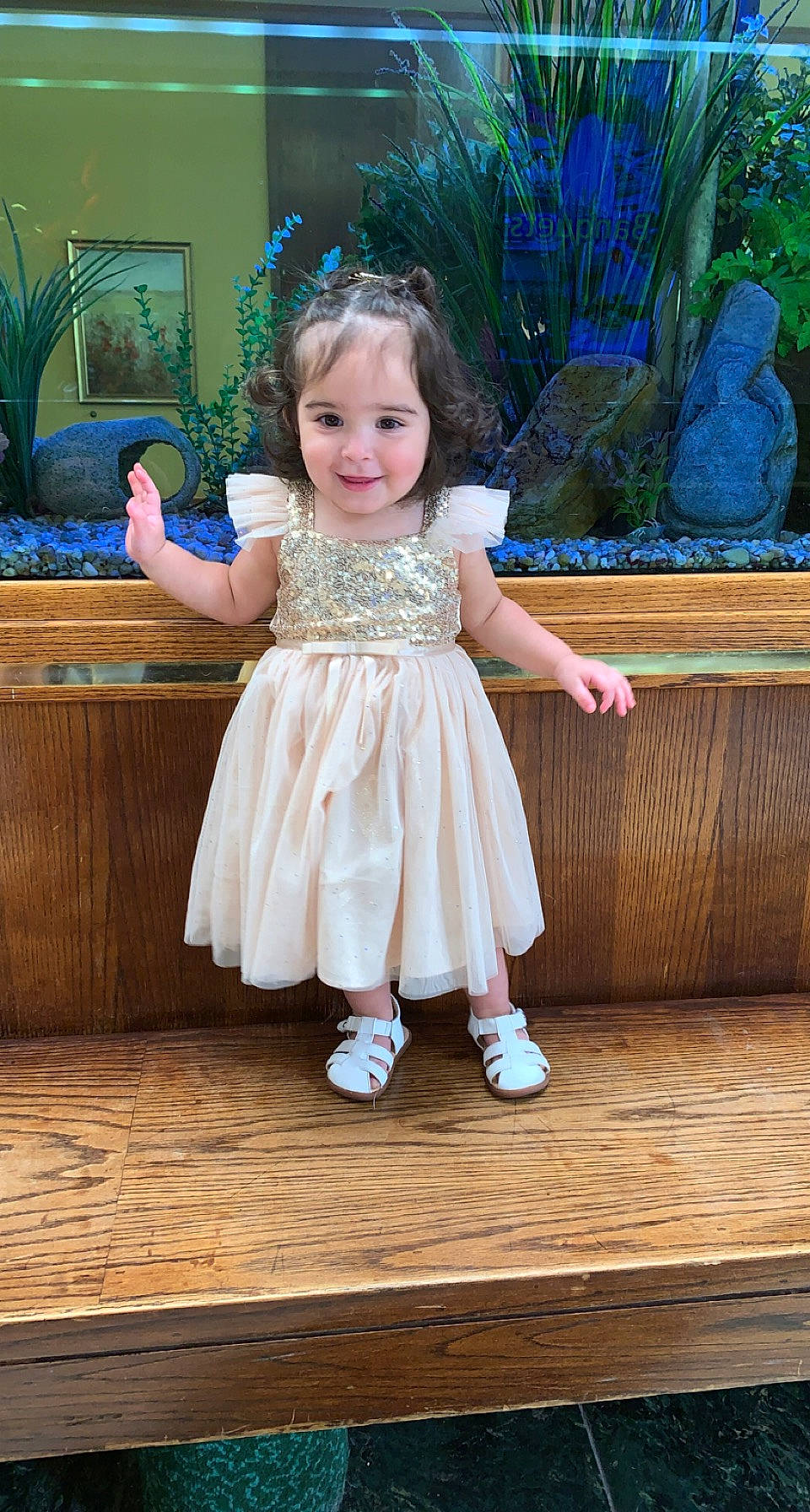 Kataleya joined the competition — help win amazing prizes! baby_toddler_clothing, blue, dress, eye, grass, hair, hand, happy, head, human_body, iris, joy, leisure, person, pink, plant, purple, shoulder, skin, smile