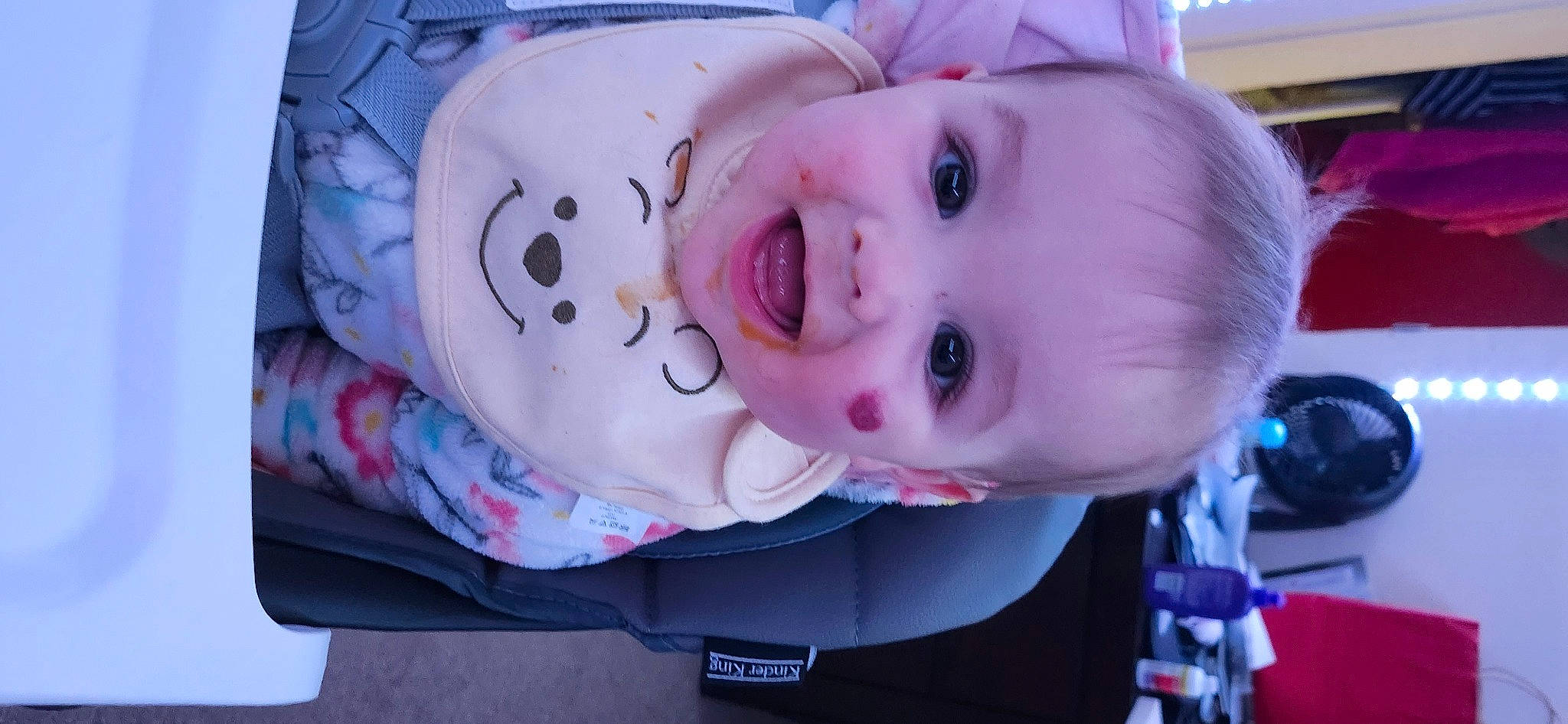 Phoenix joined the competition — help win amazing prizes! baby, baby_products, baby_toddler_clothing, cheek, child, electric_blue, eye, eyelash, fun, happy, hat, iris, joy, lip, nose, person, pink, room, smile, toddler