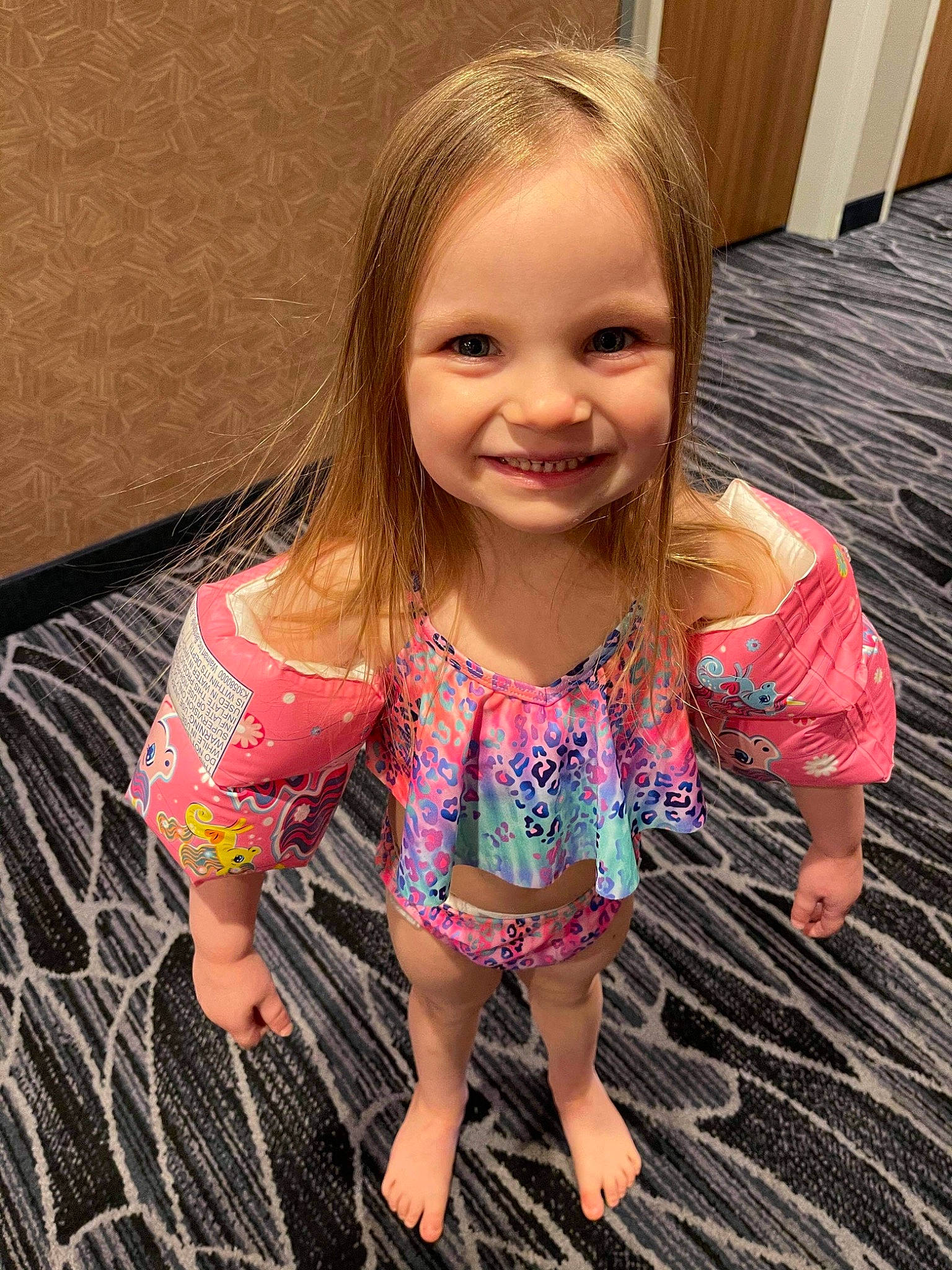 Willow joined the competition — help win amazing prizes! arm, baby_toddler_clothing, chin, dress, eye, face, grass, hair, hairstyle, happy, head, human_body, iris, joy, leg, mammal, mouth, person, pink, skin