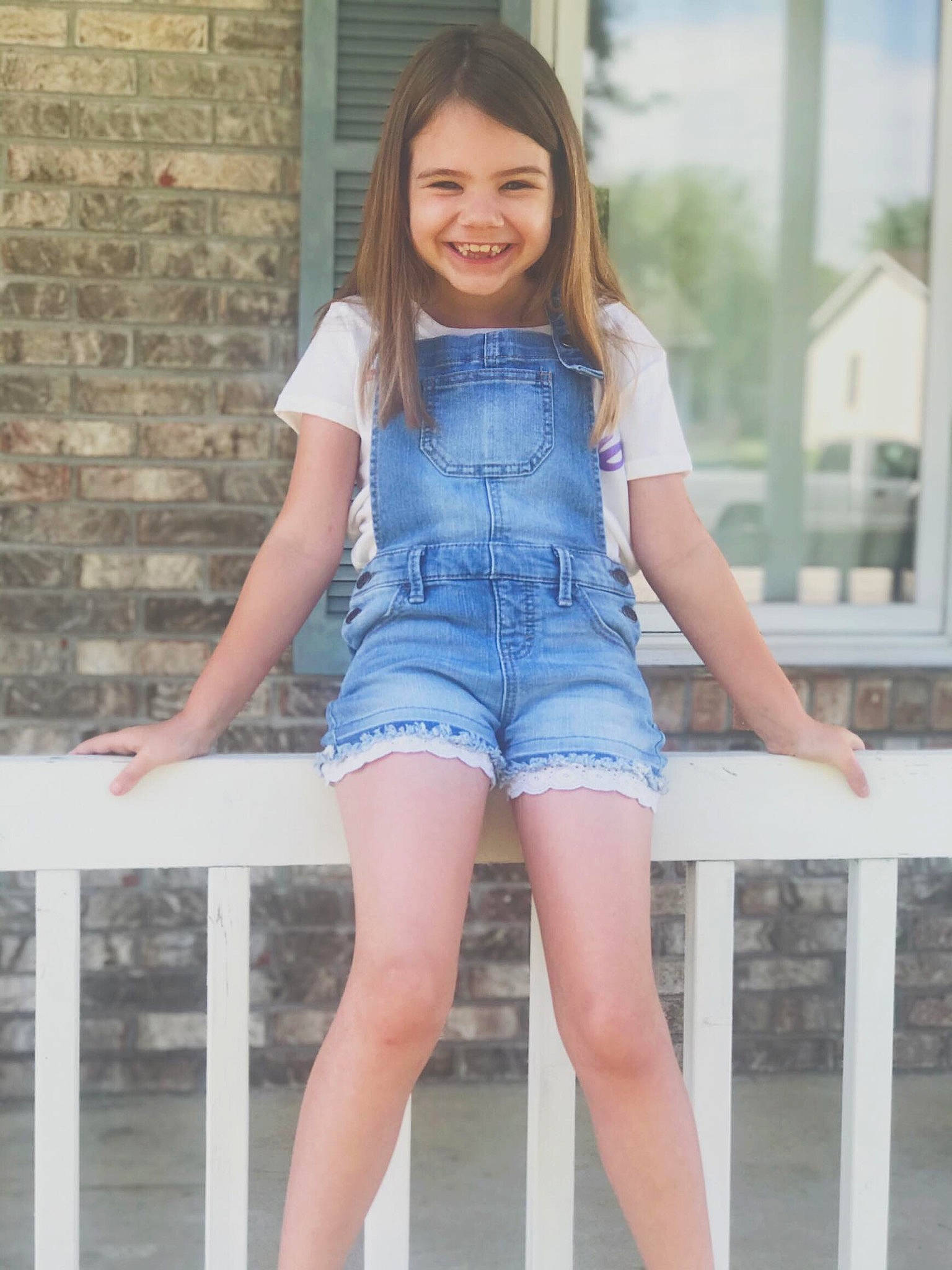 Lila joined the competition — help win amazing prizes! clothing, denim, eye, face, fashion, happy, jean_short, jeans, joint, joy, knee, leg, neck, person, pink, shoulder, sleeve, smile, street_fashion, textile