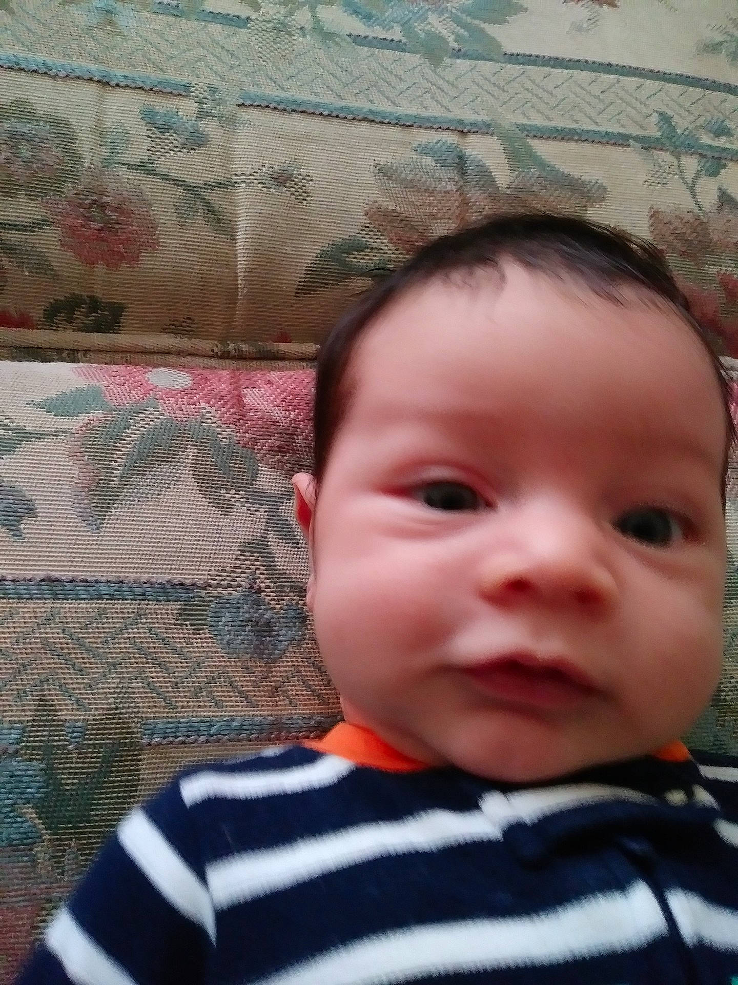 Zacharias is registered to the contest to win money with this photo: cheek, child, day, ear, eye, eyebrow, face, forehead, girl, head, infant, iris, lip, mouth, nose, person, pink, skin, smile, toddler