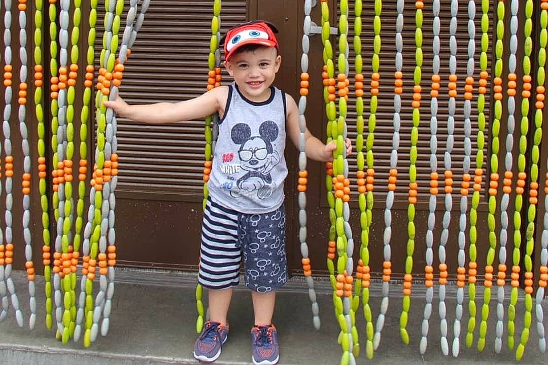 Liam joined the competition — help win amazing prizes! headwear, joy, person