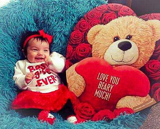 Elyanna joined the competition — help win amazing prizes! bear, child, flower, friendship, happy, love, person, plush, puppy_love, red, rose, smile, stuffed_toy, teddy_bear, toy, valentines_day