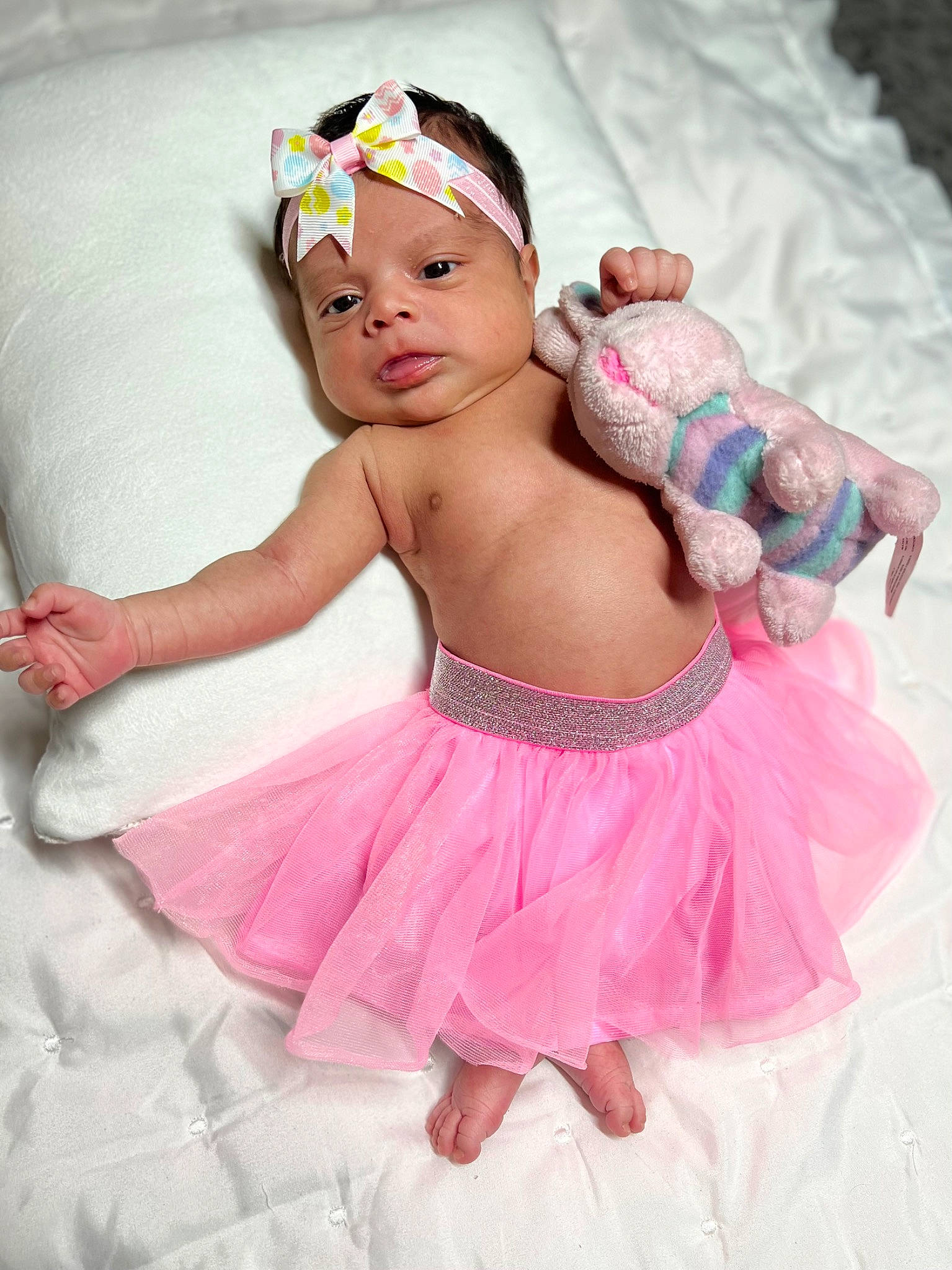 Amairani joined the competition — help win amazing prizes! abdomen, baby, baby_products, baby_toddler_clothing, ballet_tutu, child, costume, event, fashion_accessory, fictional_character, fun, happy, headband, headpiece, headwear, magenta, mythical_creature, person, pink, ruffle