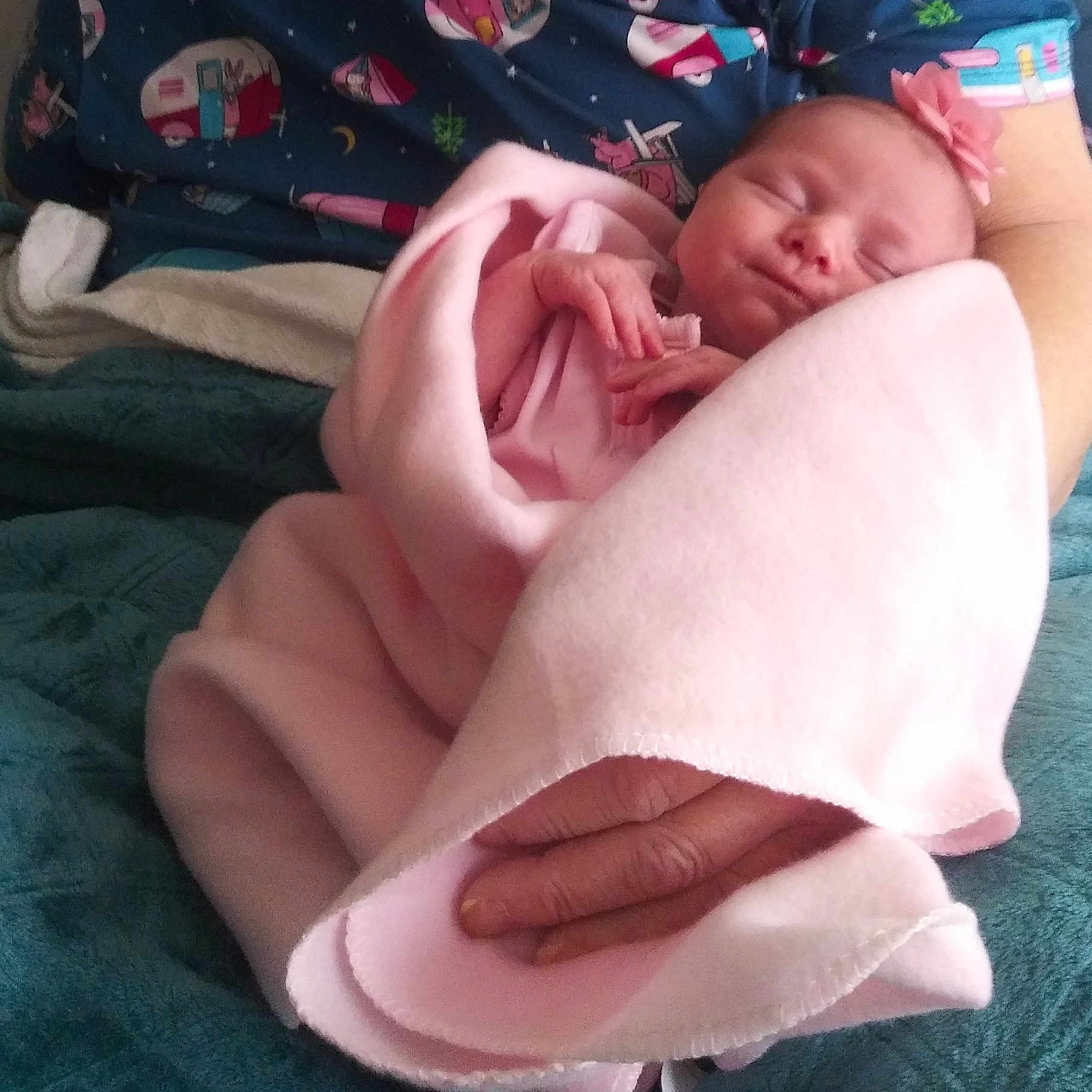 Lillian is registered to the contest to win money with this photo: architecture, baby, bed, bedroom, blanket, building, clothing, face, furniture, glove, head, hospital, indoors, newborn, person, photography, portrait, quilt, room, sleeping