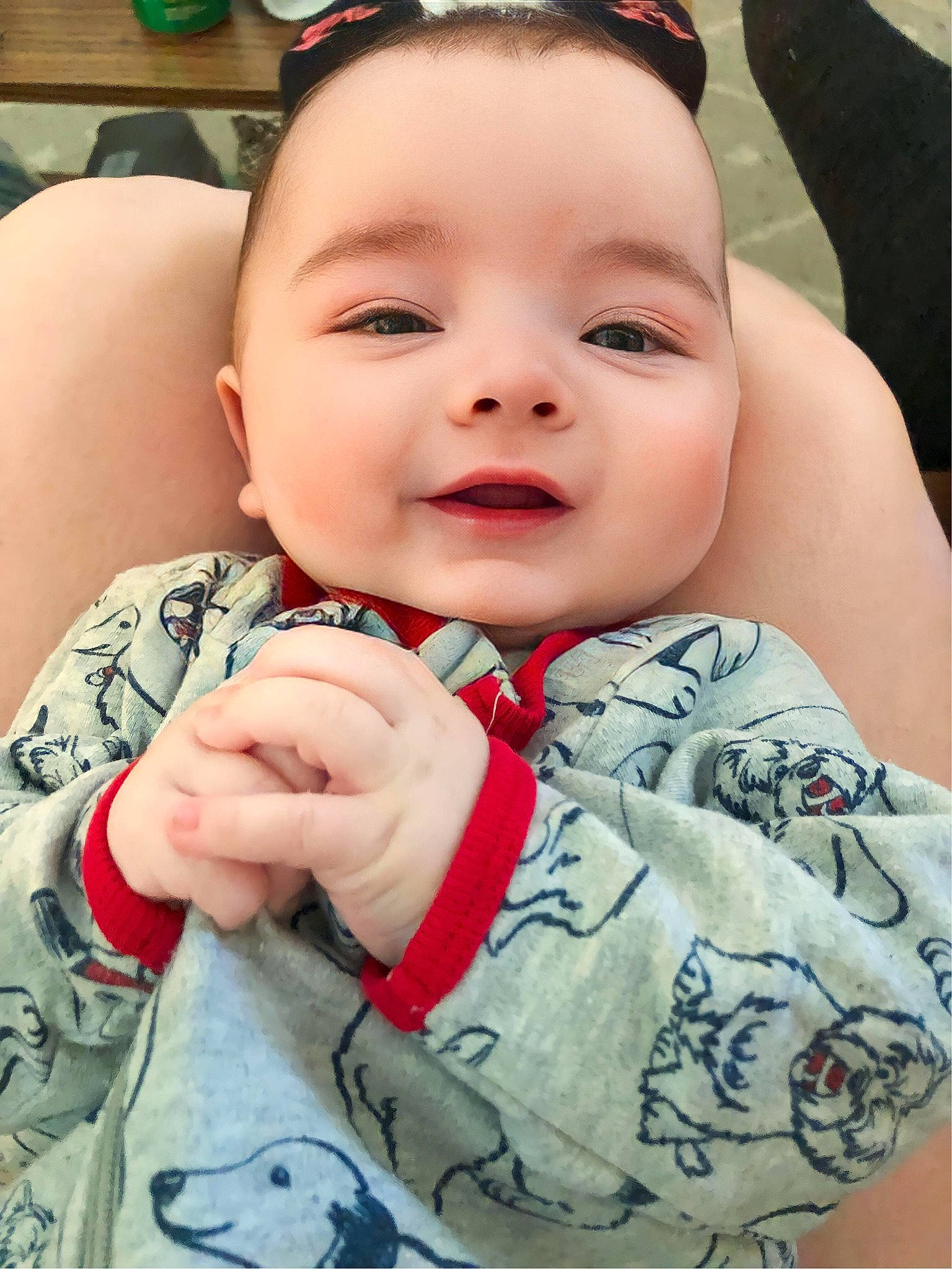 Kingston joined the competition — help win amazing prizes! baby_toddler_clothing, cheek, chin, eye, eyebrow, eyelash, face, facial_expression, green, happy, head, iris, lip, mouth, neck, nose, person, skin, sleeve, smile