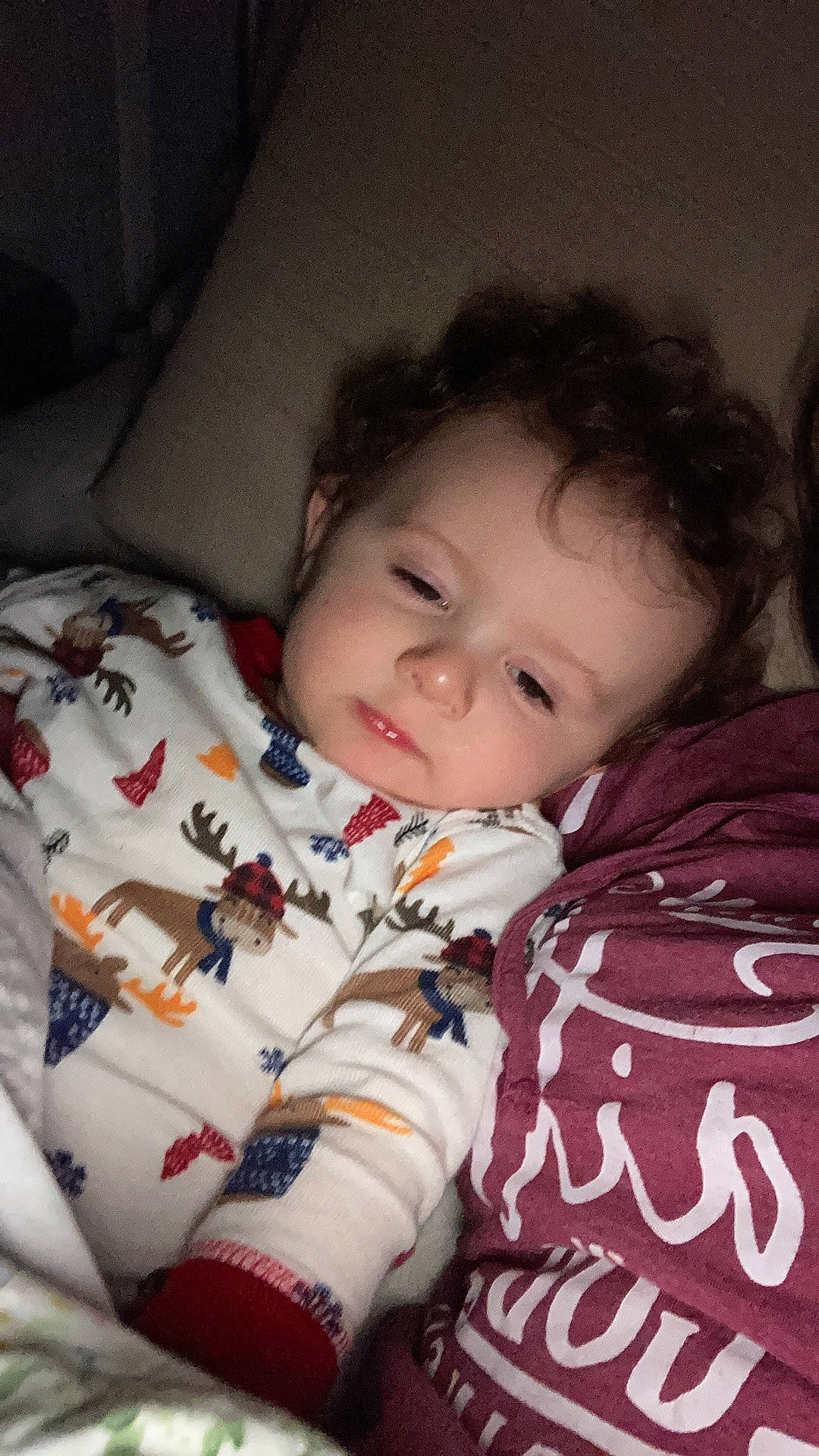 Jacob joined the competition — help win amazing prizes! baby, baby_toddler_clothing, bedding, bedtime, carmine, cheek, child, chin, comfort, linens, lip, nap, nose, pattern, person, room, sitting, skin, sleep, sleeve