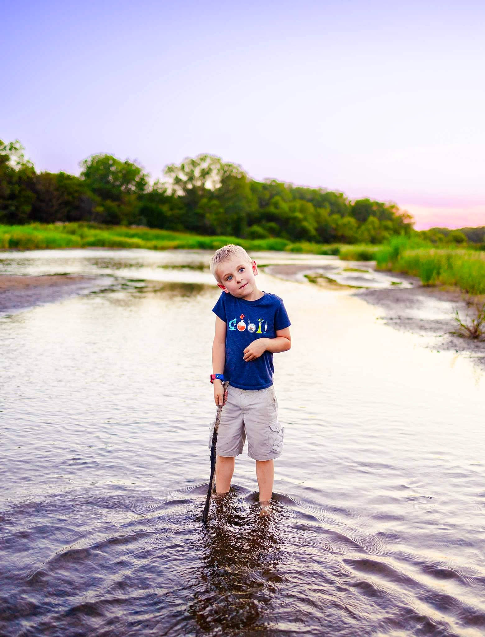 James joined the competition — help win amazing prizes! coast, flash_photography, fun, grass, happy, horizon, lake, landscape, leisure, people_in_nature, person, plant, recreation, shore, shorts, sky, sunlight, t_shirt, tree, water
