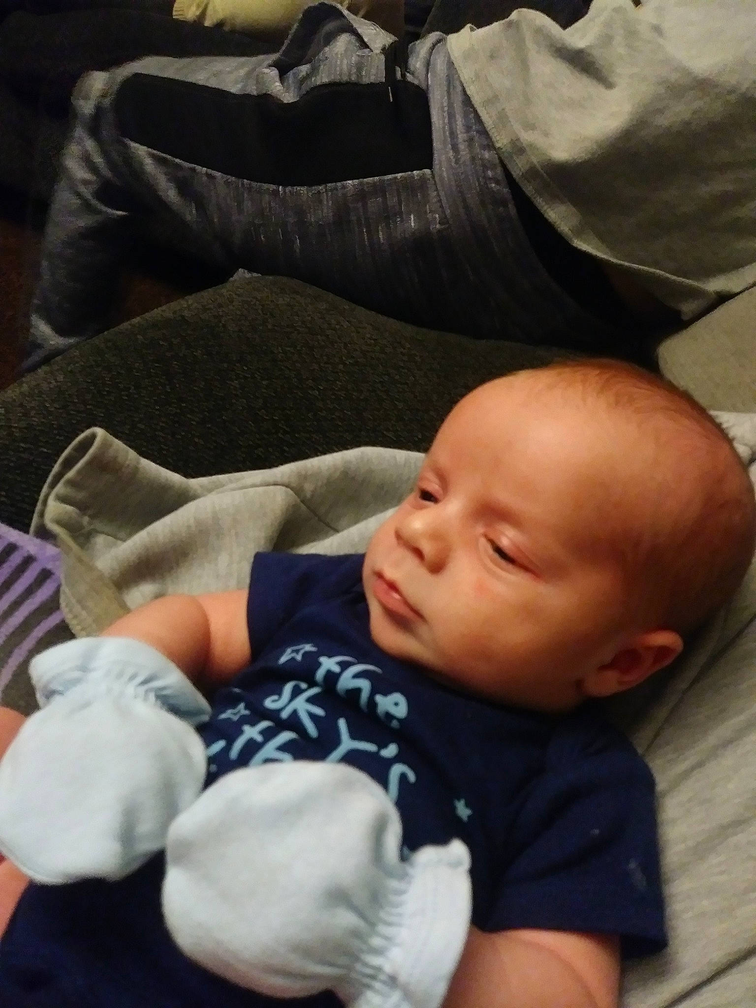 Gary is registered to the contest to win money with this photo: child, day, infant, nap, person, product, sleep, toddler