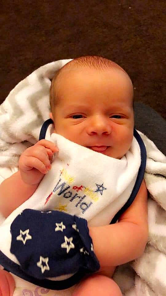 Gary is registered to the contest to win money with this photo: cheek, child, finger, infant, person, product, toddler