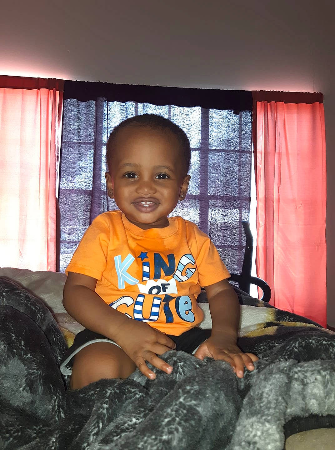 Kace joined the competition — help win amazing prizes! adaptation, child, fun, happy, head, joy, person, room, sitting, smile, toddler