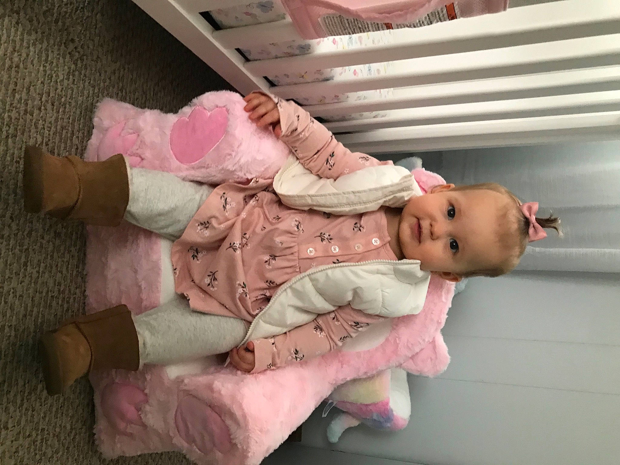 Mila joined the competition — help win amazing prizes! baby, baby_products, baby_sleeping, baby_toddler_clothing, cheek, child, chin, comfort, eye, finger, hand, human_body, joint, linens, mouth, person, pink, product, skin, sleeve
