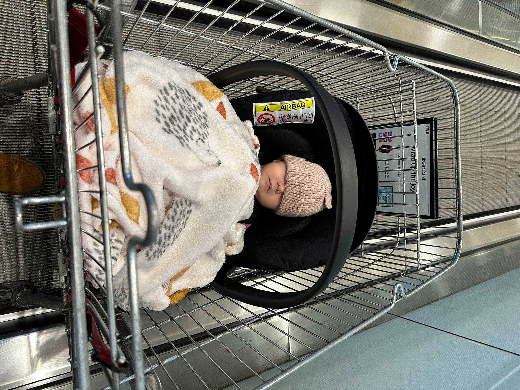 Sophie joined the competition — help win amazing prizes! advertising, automotive_design, automotive_exterior, gas, grille, headwear, mesh, metal, motor_vehicle, person, steel, transport