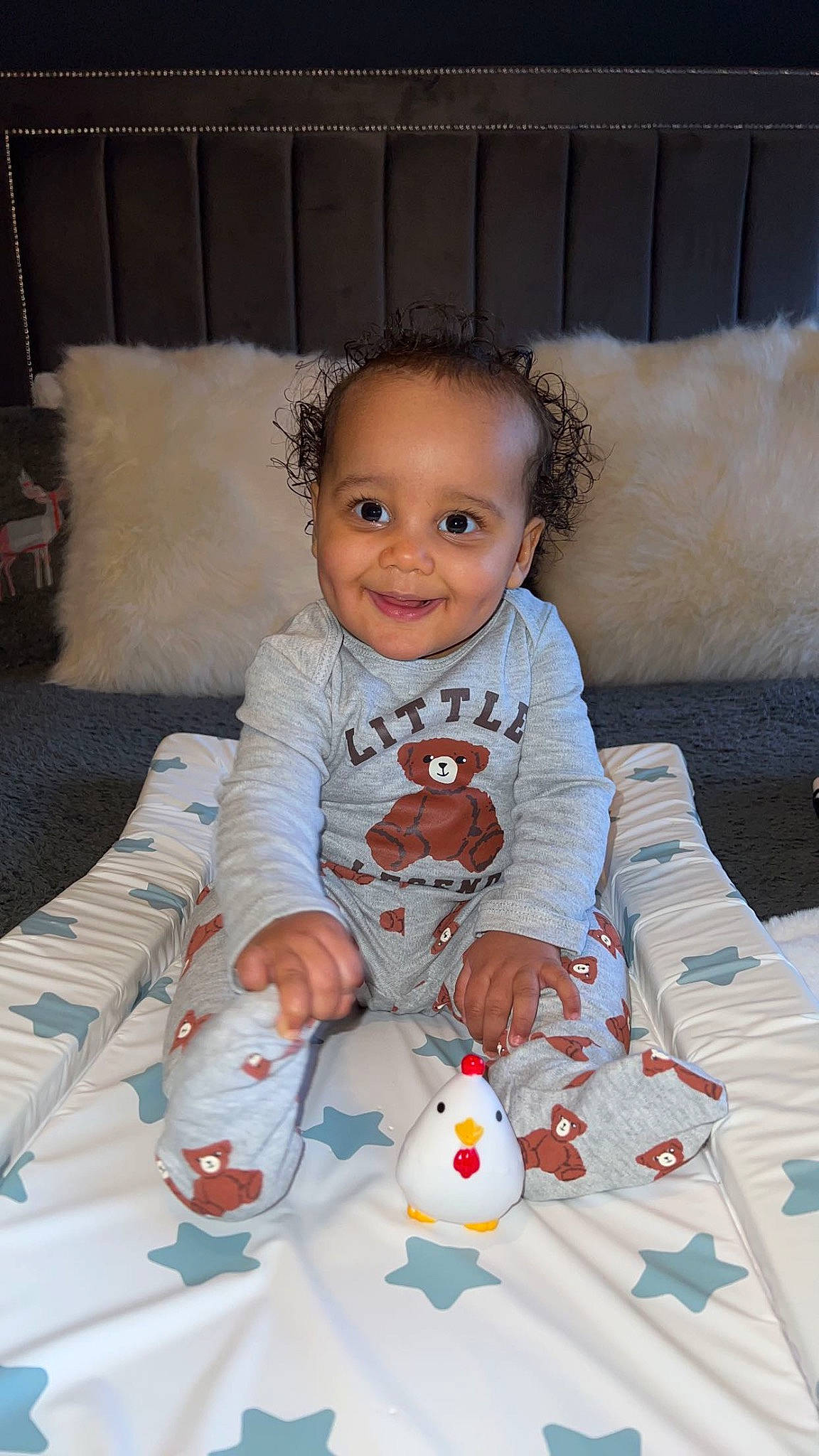 Zenaiya joined the competition — help win amazing prizes! arm, baby, baby_products, baby_toddler_clothing, chair, cheek, child, comfort, couch, facial_expression, finger, fun, happy, head, joy, organ, person, skin, sleeve, smile