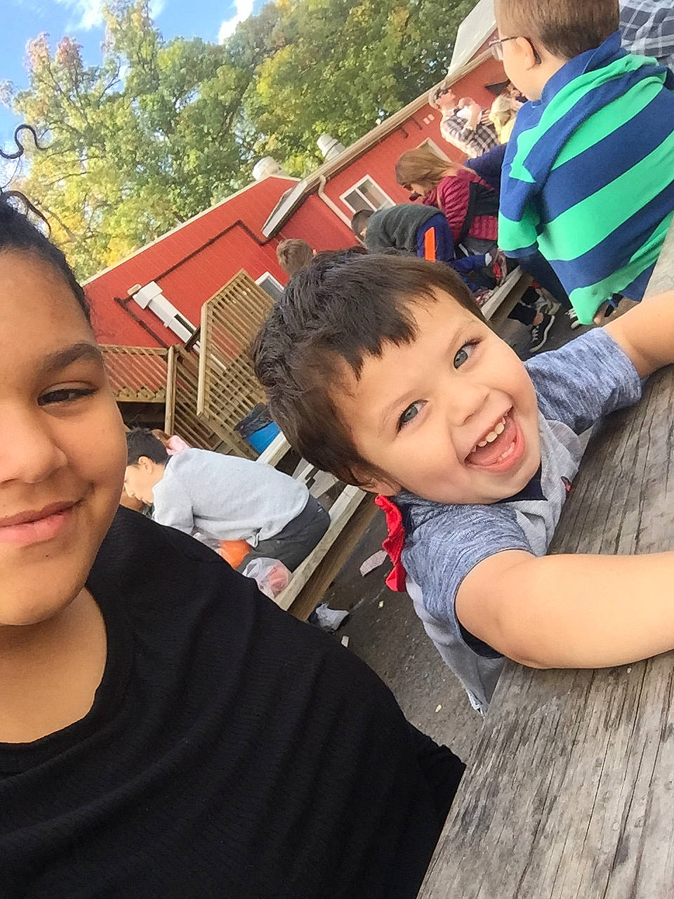 Malikai joined the competition — help win amazing prizes! child, cool, face, friendship, fun, happy, head, joy, leg, leisure, nose, people, person, photography, selfie, sky, smile, summer, toddler, tourism