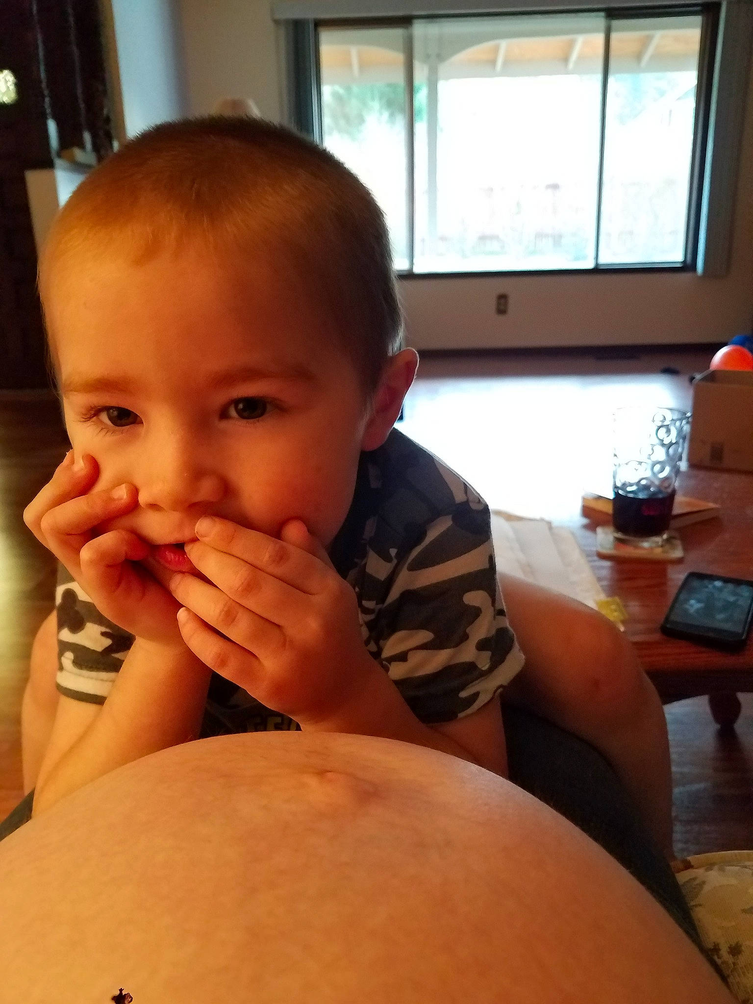 Richard joined the competition — help win amazing prizes! baby, cheek, child, eating, face, finger, joy, mouth, muscle, nose, person, thumb, toddler