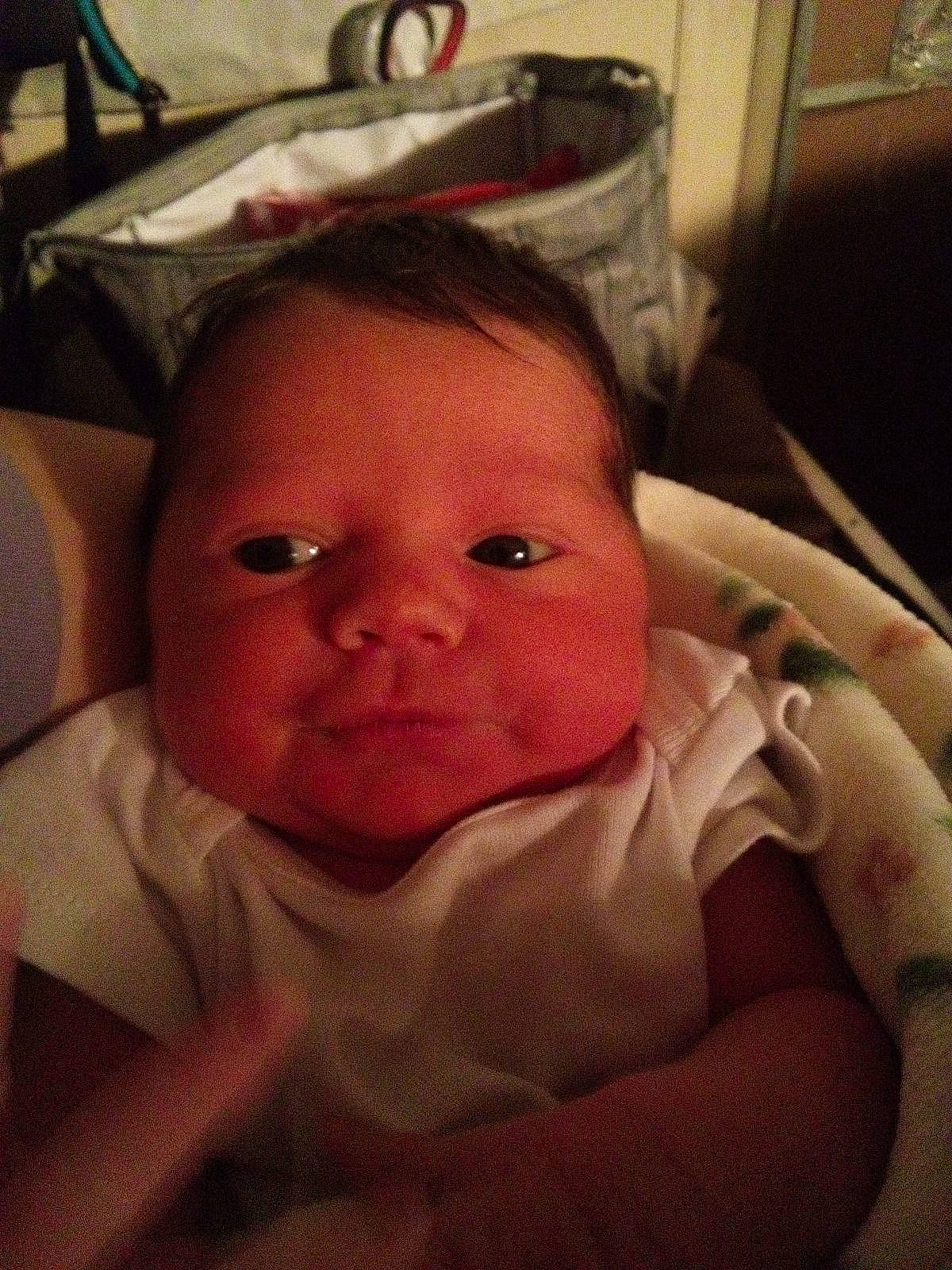 Haisley joined the competition — help win amazing prizes! baby, baby_products, baby_safety, baby_toddler_clothing, cheek, child, comfort, ear, eyebrow, eyelash, happy, iris, lip, mouth, nose, person, sitting, skin, smile, thumb