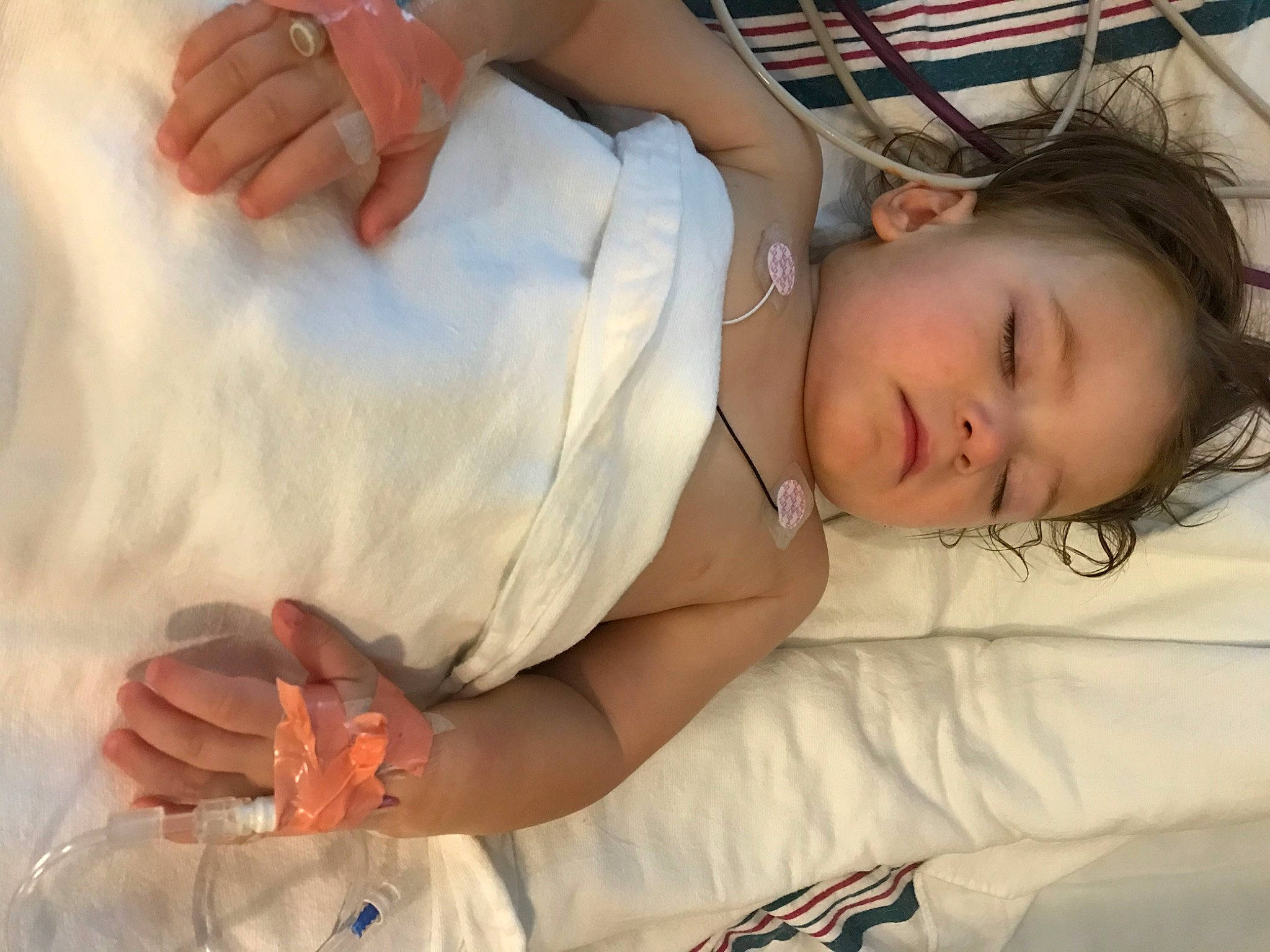 Lakelyn joined the competition — help win amazing prizes! arm, baby, birth, child, childbirth, gesture, hand, nose, person, sleep