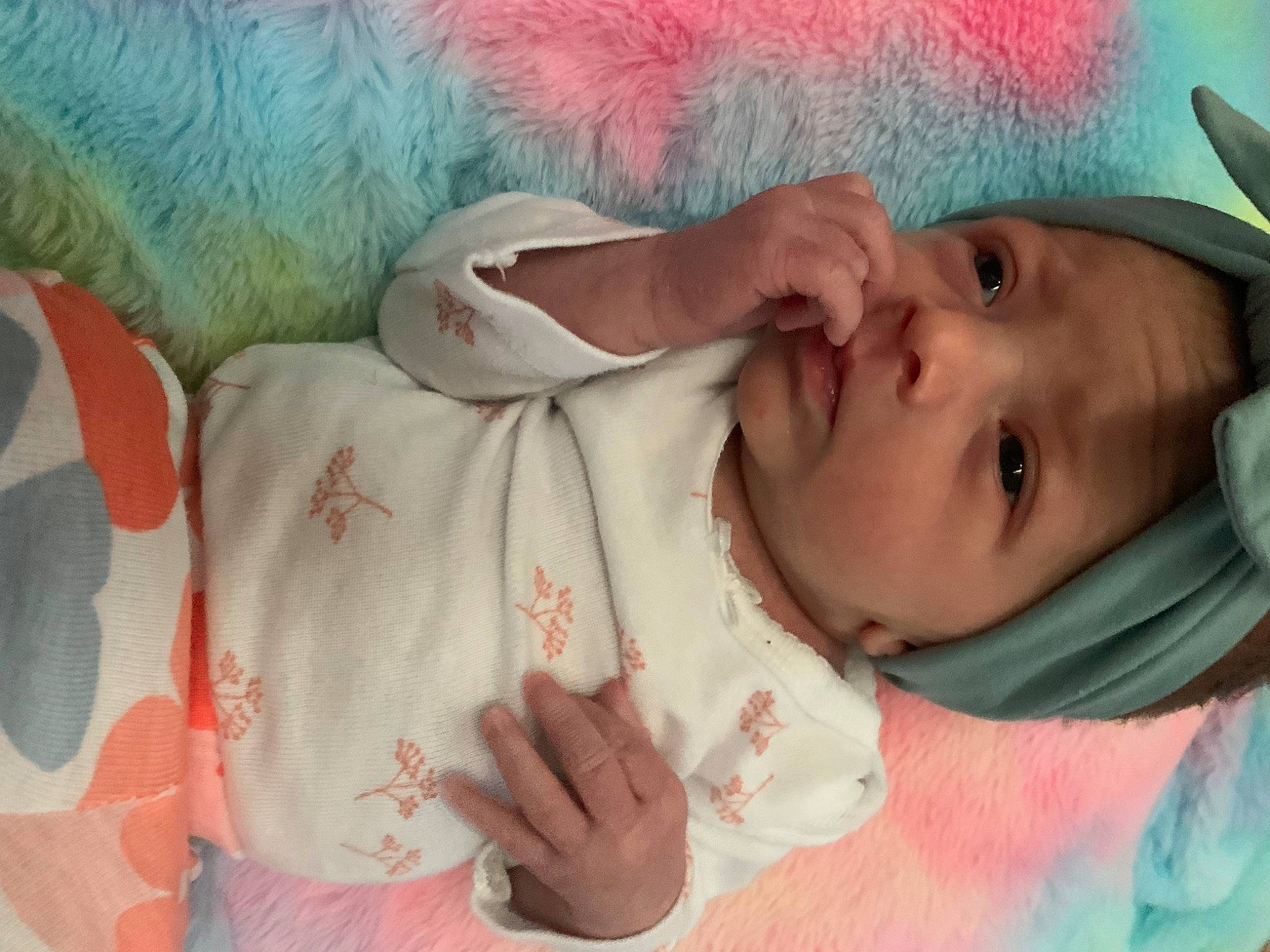 Kensley is registered to the contest to win money with this photo: baby, cheek, chin, comfort, ear, eye, eyebrow, eyelash, face, facial_expression, gesture, hand, happy, head, human_body, iris, lip, mouth, nose, person