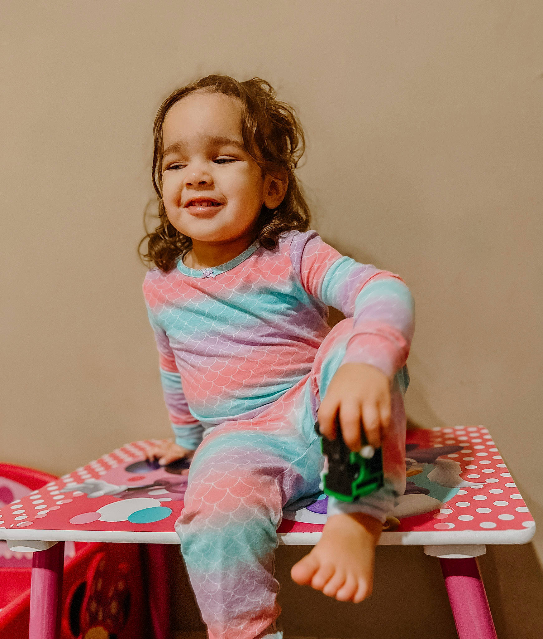 Octavia joined the competition — help win amazing prizes! baby_toddler_clothing, child, fun, happy, human_leg, joy, leisure, magenta, pattern, peach, person, pink, play, portrait_photography, room, sitting, sleeve, smile, t_shirt, thigh